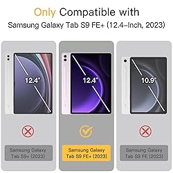 JETech Case for Samsung Galaxy Tab S9 FE+ / S9 FE