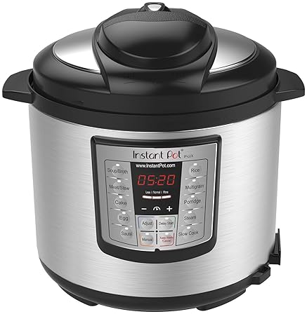 instant pot ip lux60 v3 6 quart 6 in 1 multiuse programmable pressure cooker