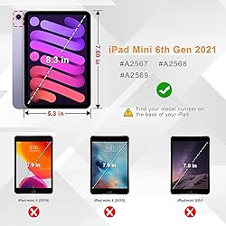 YUNHOTIC Case for iPad Mini6