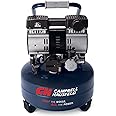CAMPBELL HAUSFELD 6 Gallon Air Compressor, Quiet Air Compressor, 68 dB, Portable, 120Volt, Efficient and Low Noise Operation, Ideal for Home and Workshop Use, Durable and Reliable Design