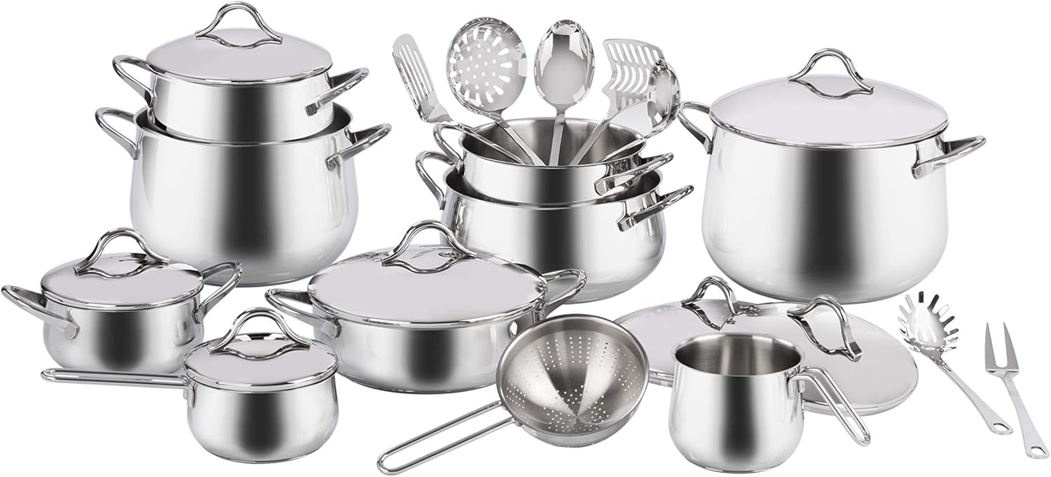 BARAZZONI - , Set Mestoli 6 Pezzi, Acciaio Inox 18/10