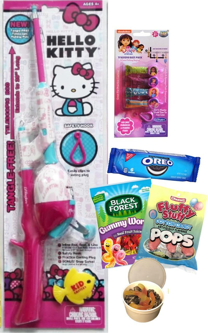 hello kitty fishing pole