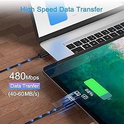 Micro USB Cable 6ft Long Android Charger Cable for