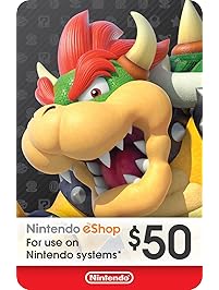 eCash - Nintendo eShop Gift Card $50 - Switch / Wii U / 3DS [Digital Code]