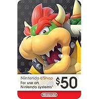 $50 Nintendo eShop Gift Card [Digital Code]