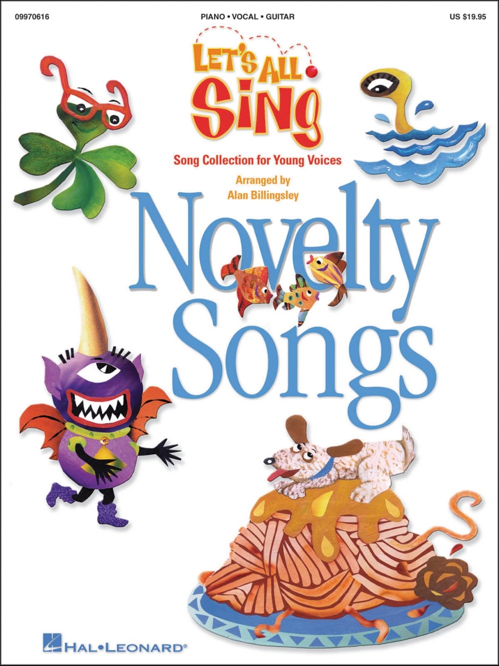 Alan Billingsley Let's All Sing Novelty Songs Song Collection for