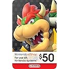 eCash - Nintendo eShop Gift Card $50 - Switch / Wii U / 3DS [Digital Code]