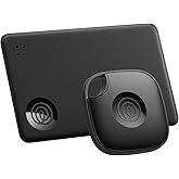 Life360 Tile Starter Pack - Bluetooth Trackers and Item Finders for Keys, Wallets & More. Both iOS and Android Compatible. Phone Finder. 2-Pack (Black Mate/Slim)