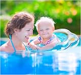 flintronic Baby Swimming Pool Float Ring with Seat 6-36 Months view 6