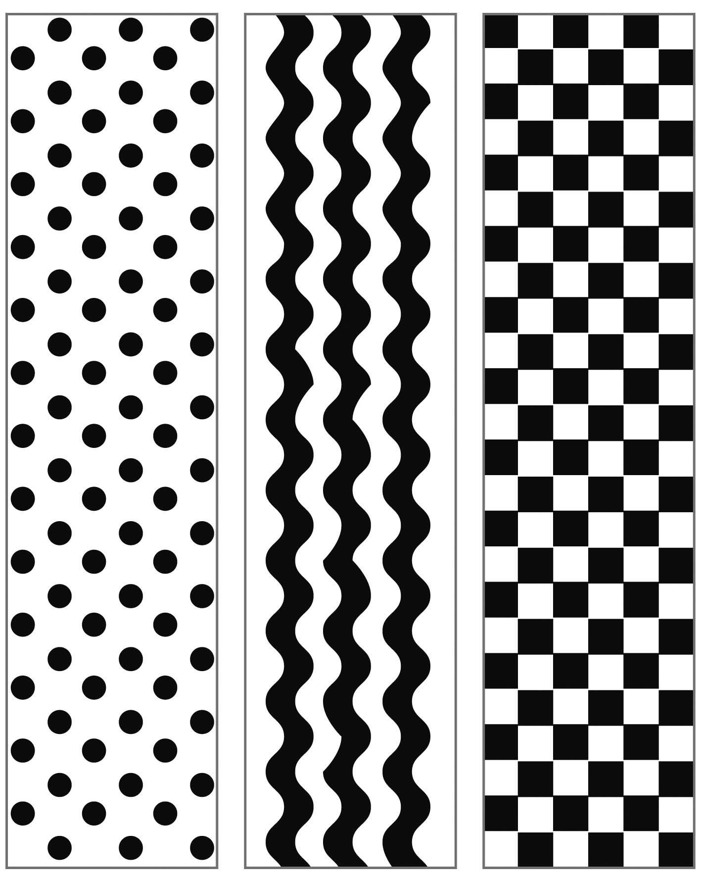 Darice Borders Simple Embossing Template, Transparent, 3.5 x 14.5 cm, 3-Piece