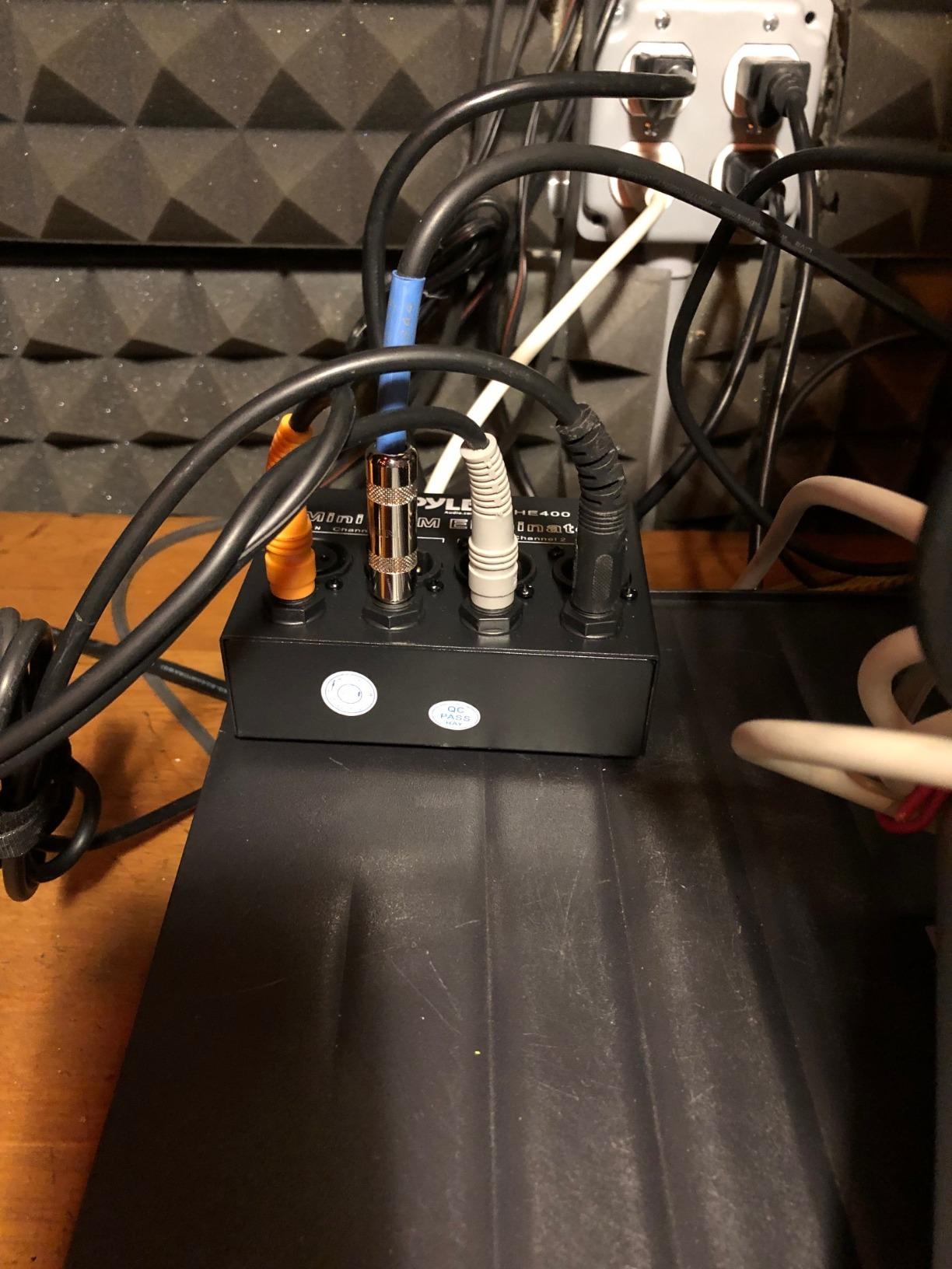 4/mo Finance Compact Mini Hum Eliminator Box 2 Channel Passive