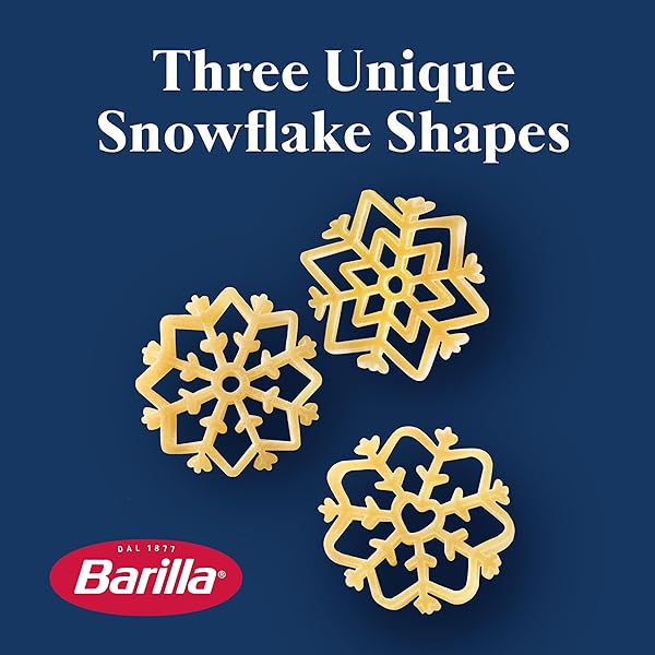 BARILLA LIMITED EDITION SNOWFALL PASTA, 12 OZ. BOX