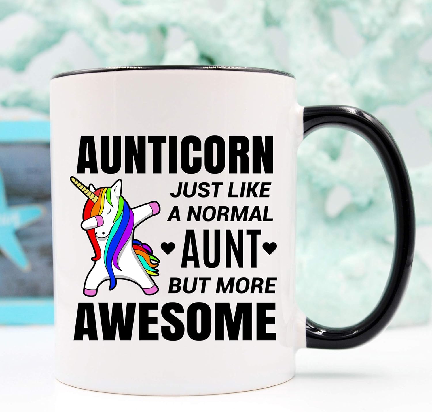 aunt unicorn mug