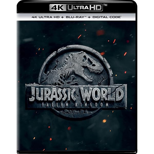 Jurassic Park Trilogie Édition Limitée Steelbook Blu-ray 4K Ultra HD Jurassic Park Le Monde Perdu Jurassic Park Iii