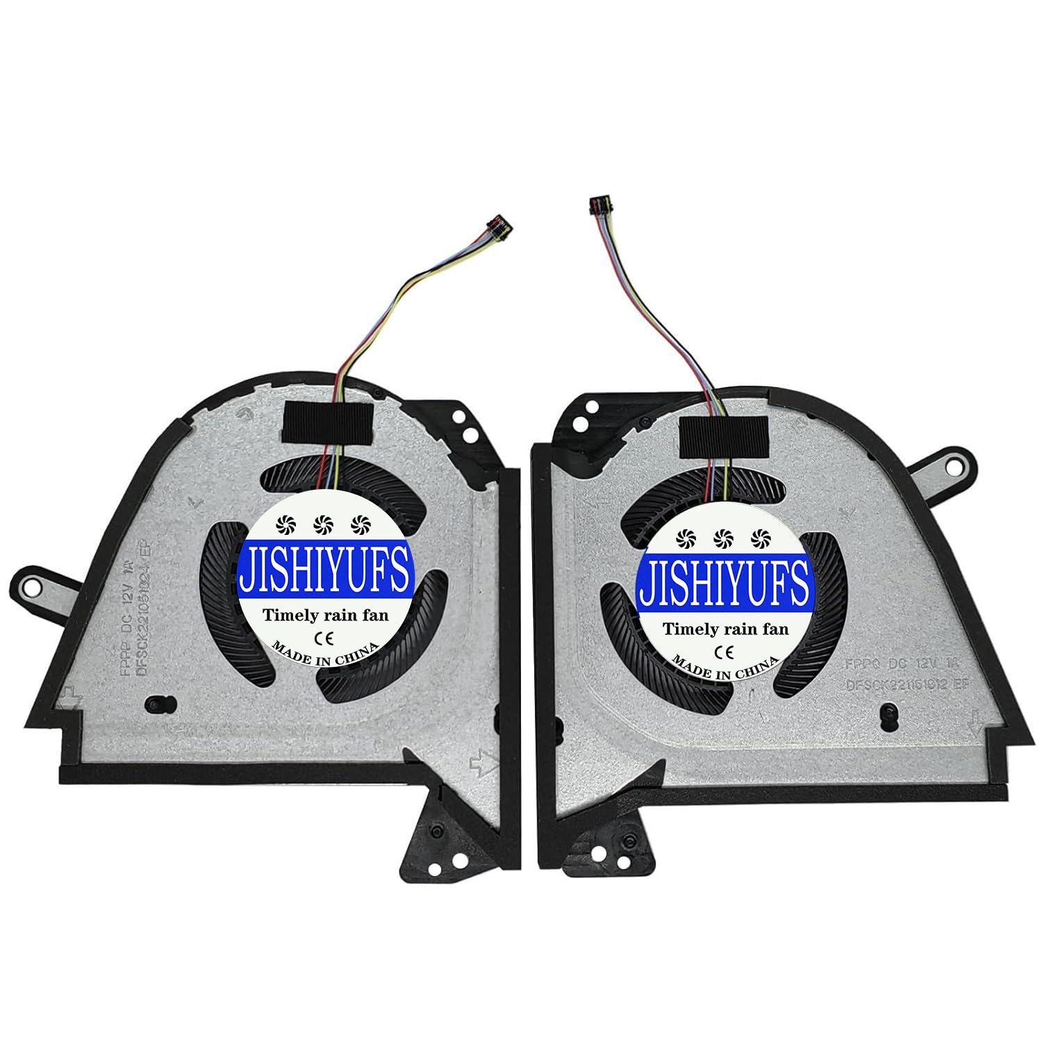 JISHIYUFS New CPU+GPU Cooling Fan for ASUS ROG Zephyrus G15 GA503R GA503RM GA503RS GA503RW GA503RX (2022version) Series DFSCK221151812 FPPQ DFSCK221051824 FPPP DC 12V A
