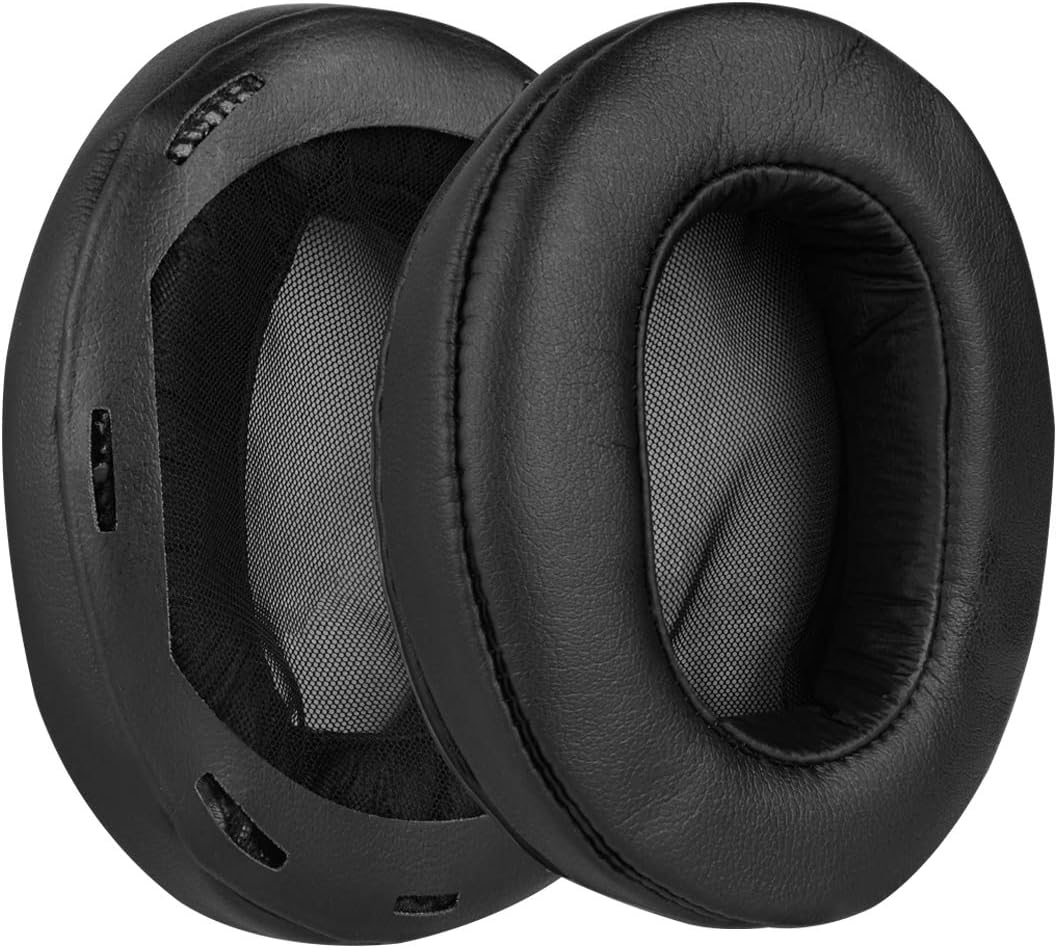 Geekria Replacement Ear Pads Compatible with SONY MDR-1A, MDR-1ADAC Headphones Ear Cushions, Repair Parts with Video Guide (Black) - Image 3