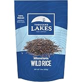 Minnesota Grown Premium Wild Rice - 15 oz | Thousand Lakes Brand | 100% Wild Rice, Premium Quality, Good Source of Fiber, Plant-Based Protein, No Additives, Long Shelf Life, Kosher Certified