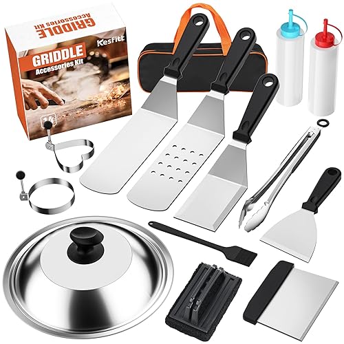 Blackstone Griddle Accessories Kit,14pcs Flat Top Grill