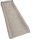 Suncast Easy Assembly Downspout Splash Block, Poly Composite, Light Taupe