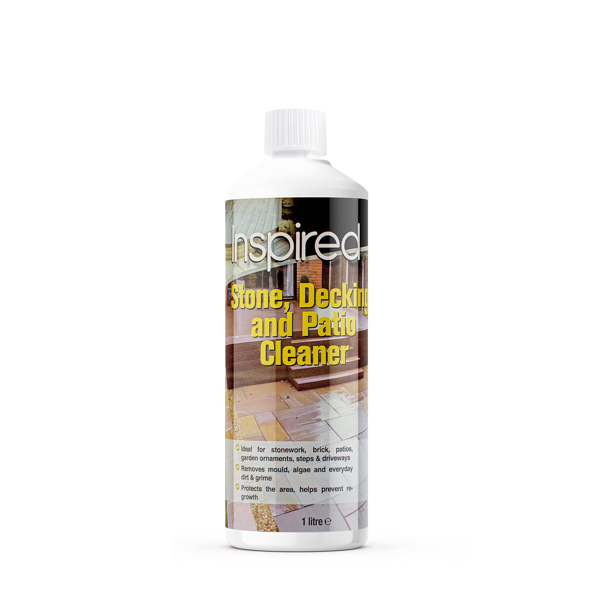 Inspired - Concentrated Stone, Decking and Patio Cleaner - 1 Litre