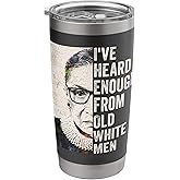 Retro Vintage Notorious RBG Ruth Bader Ginsburg Quote Stainless Steel Insulated Tumbler