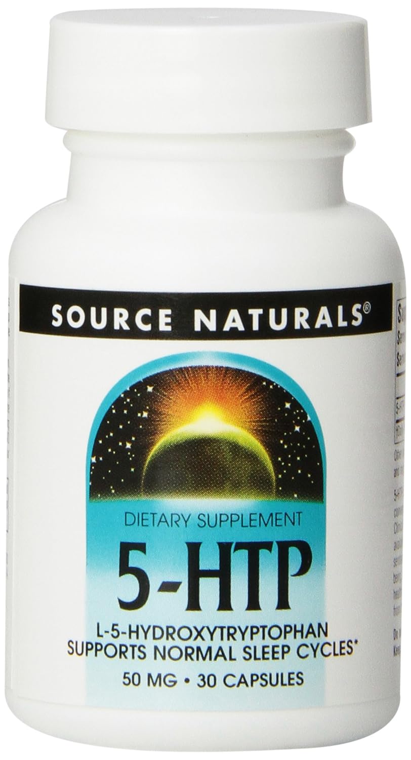 Amazon.com: Source Naturals Serene Science 5-HTP 50mg, Balanced Mood, 30 Capsules: Health & Personal Care