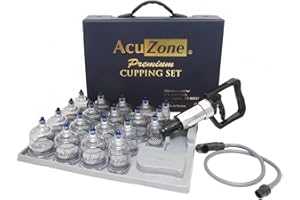 Premium Quality Cupping Set w/ 19 Cups, 10 Acu-pressure pointers are INCLUDED ***BEST CUPPING SET IN KOREA***