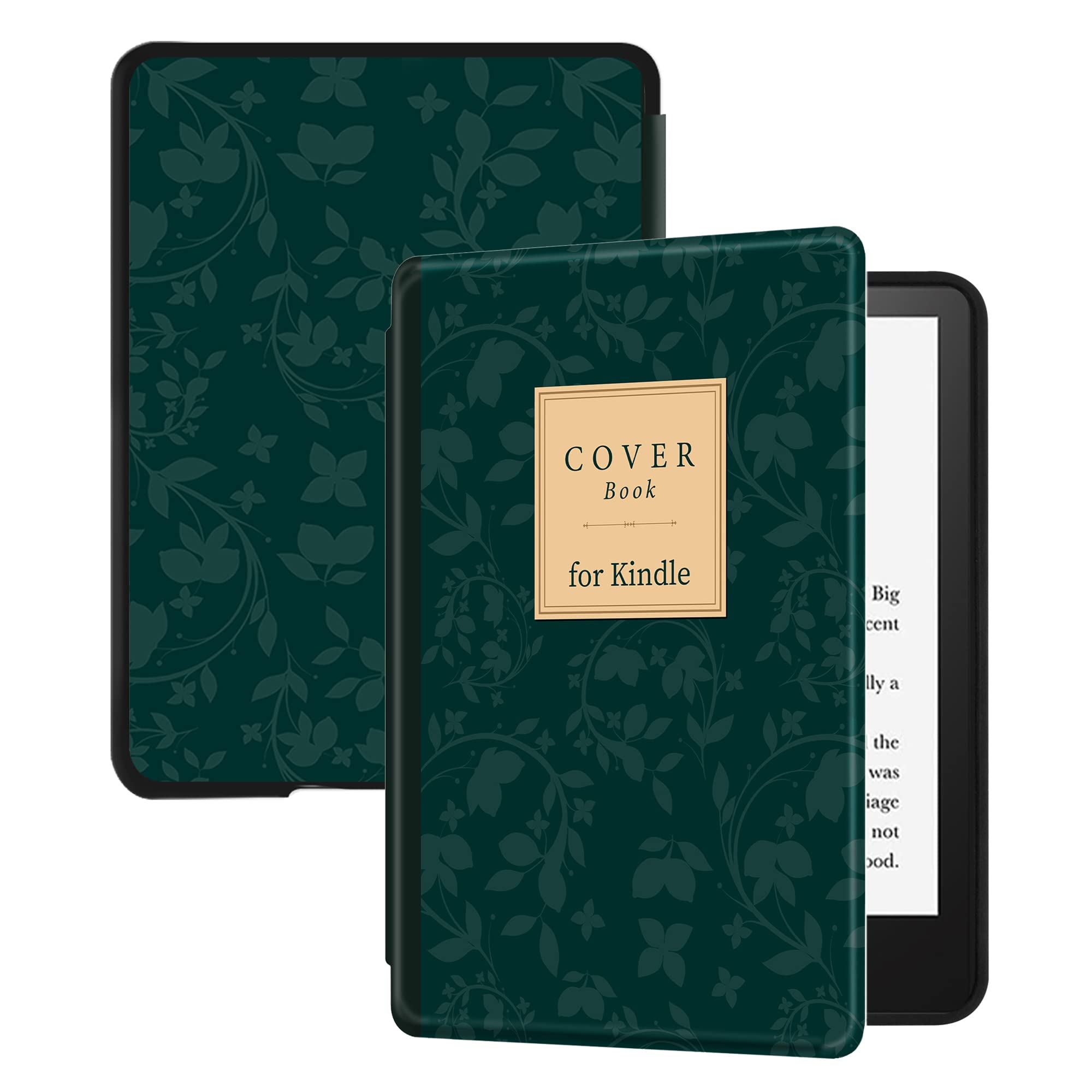 Huasiru Case for All-New Kindle Paperwhite with 6.8" Display (11th Gen-2021 Release Only - Will Not fit Prior Generation Kindle Devices) with Auto Wake/Sleep, Book Cover