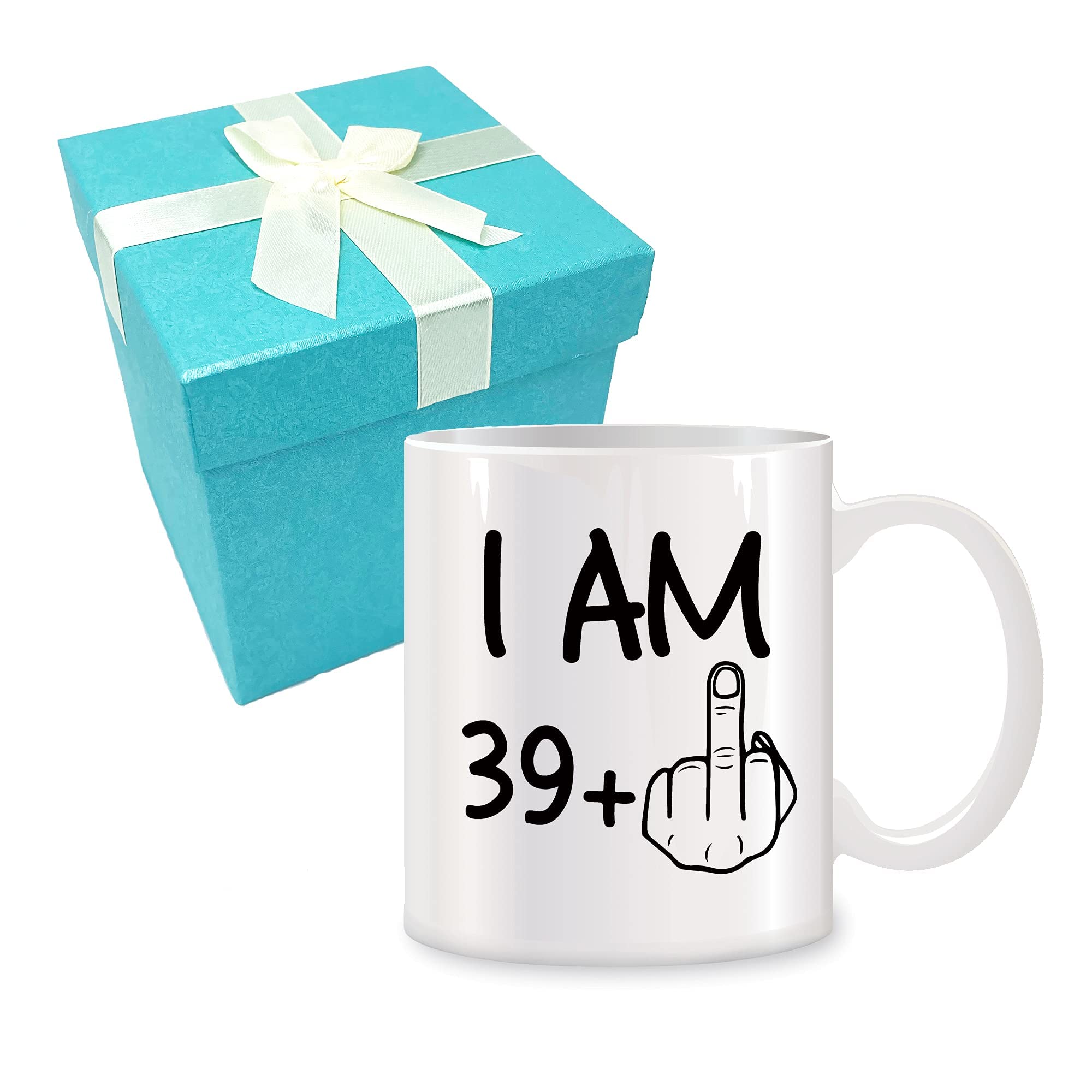 MAGEDON 40th Birthday Gifts for Women Men Novelty Coffee Mug 11 oz - Gag Party Idea as a Joke Celebration Forty Adult Birthday Presents
