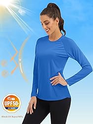 MAGCOMSEN Women's Long Sleeve Sun Protection Shirts