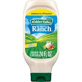 Hidden Valley Original Ranch Condiment and Dressing, Easy Squeeze Bottle, 24 Fl Oz (Package May Vary)