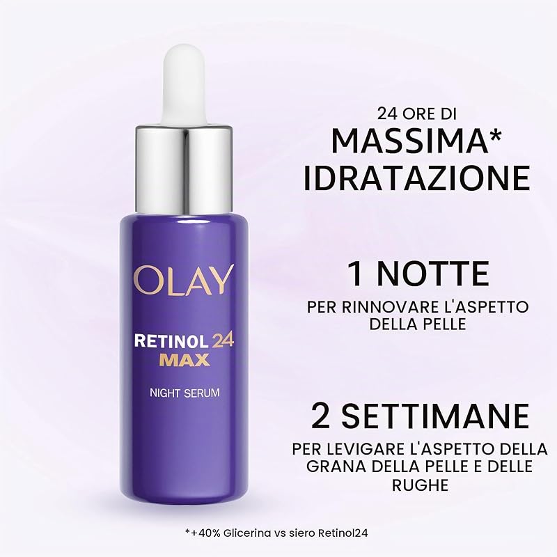 Regenerist Retinol24 MAX - Siero notturno senza profumo, 40 ml