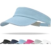 Sukeen Women's Adjustable Fit Runners Lightweight Comfort Performance Visor, Sports Sun Visor One Size Fits Most