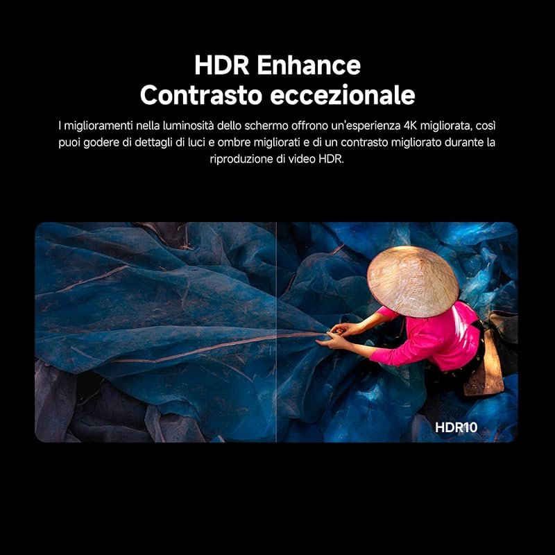 TV F 65 2025, 65 pollici (165 cm),4K UHD,Smart TV, Fire TV,Triple Tuner DVB-C/S/S2/T/T2, HDR10,MEMC, Modalità Game Boost 120Hz, Controllo Vocale Alexa, 2GB+32GB, Compatibile con AirPlay