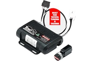 REDARC Tow-Pro Elite Electric Trailer Brake Controller Kit for Toyota Tundra, Tacoma, Dual Braking Modes, Plug and Play Install, 12V/24V Compatible to Tow RV, Camper, Trailer, Boat