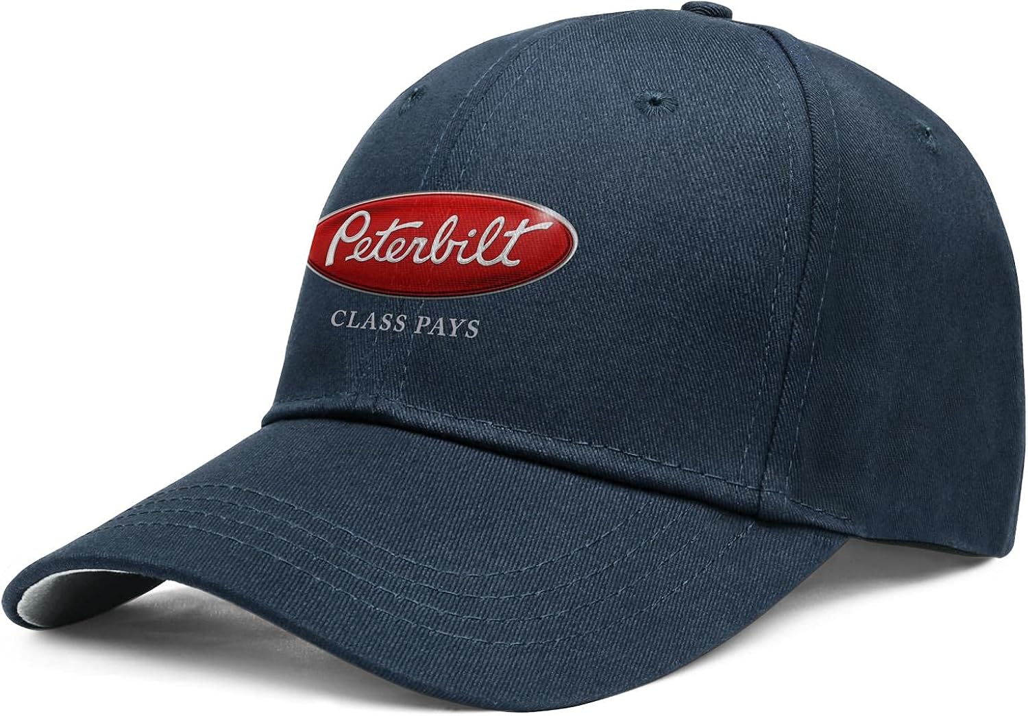 Unisex Funny Baseball Hats PeterbiltClassPays Adjustable Dad Caps