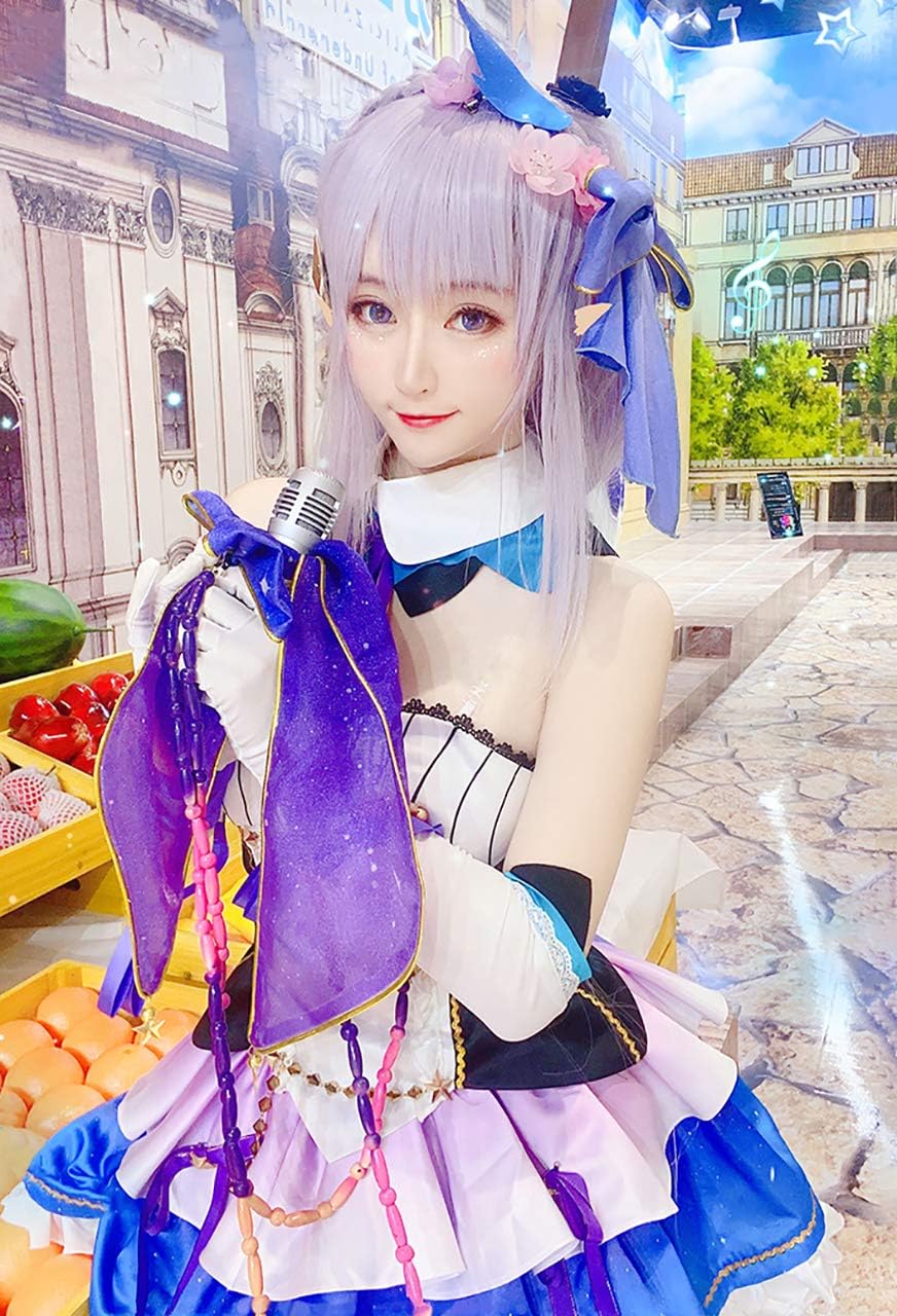 Amazon Milky Time Re ゼロから始める異世界生活 リゼロ エミリア コスプレ アイドル 衣装 コスプレ 仮装 通販