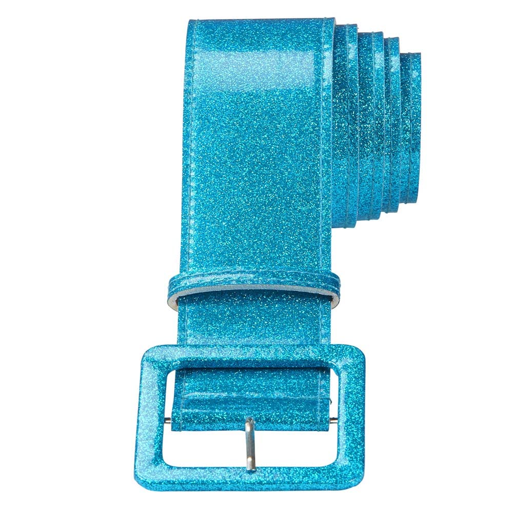 Widmann Belt ? Glitter Womens, Blue, 120 cm, vd-wdm04628