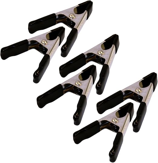 2 X Rolson 50mm Spring Clamp Set (6 Pieces) by Rolson Amazon.co.uk