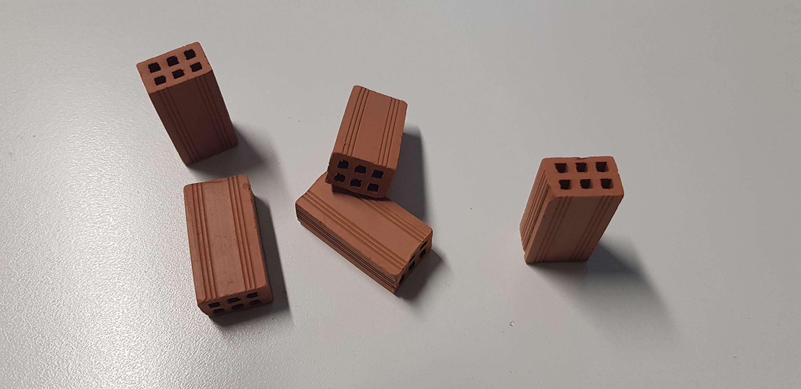 DOMUS KIT Bricks Ref.1010 DOBLE Dimensions mm30X15X10 Pieces 25, LADRILLOS,MATTONCINI,BRIQUES,ZIEGEL