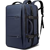BANGE 45L Travel Backpack, Expandable Backpacks,Traveling Business Backpack For 17.3” Laptop,Airport Suitcase Backpack For Men
