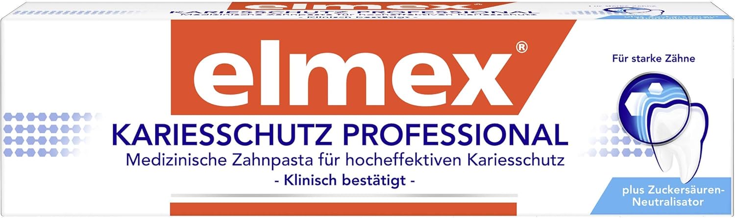 Amazon.de: elmex KARIESSCHUTZ PROFESSIONAL Zahnpasta - Elmex Zahnpasta