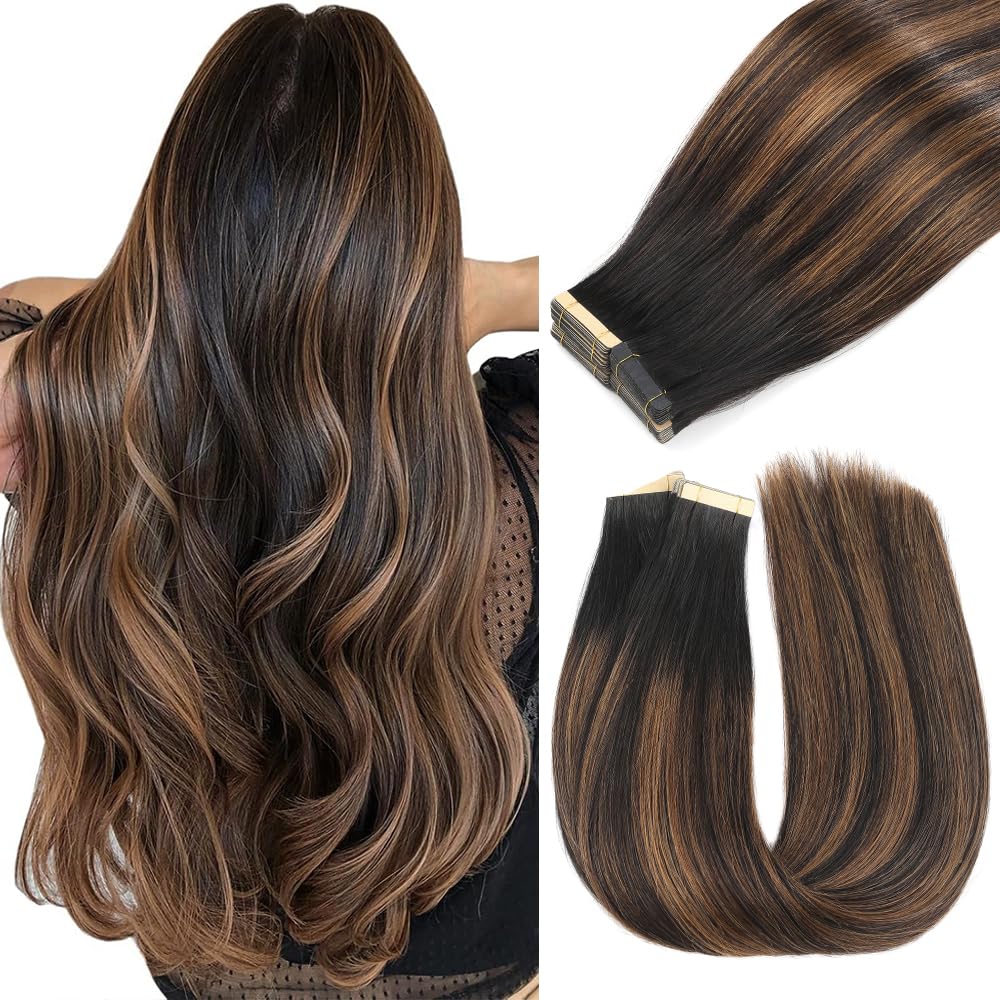 YDDM Tape in Hair Extensions - 22 Inch Human