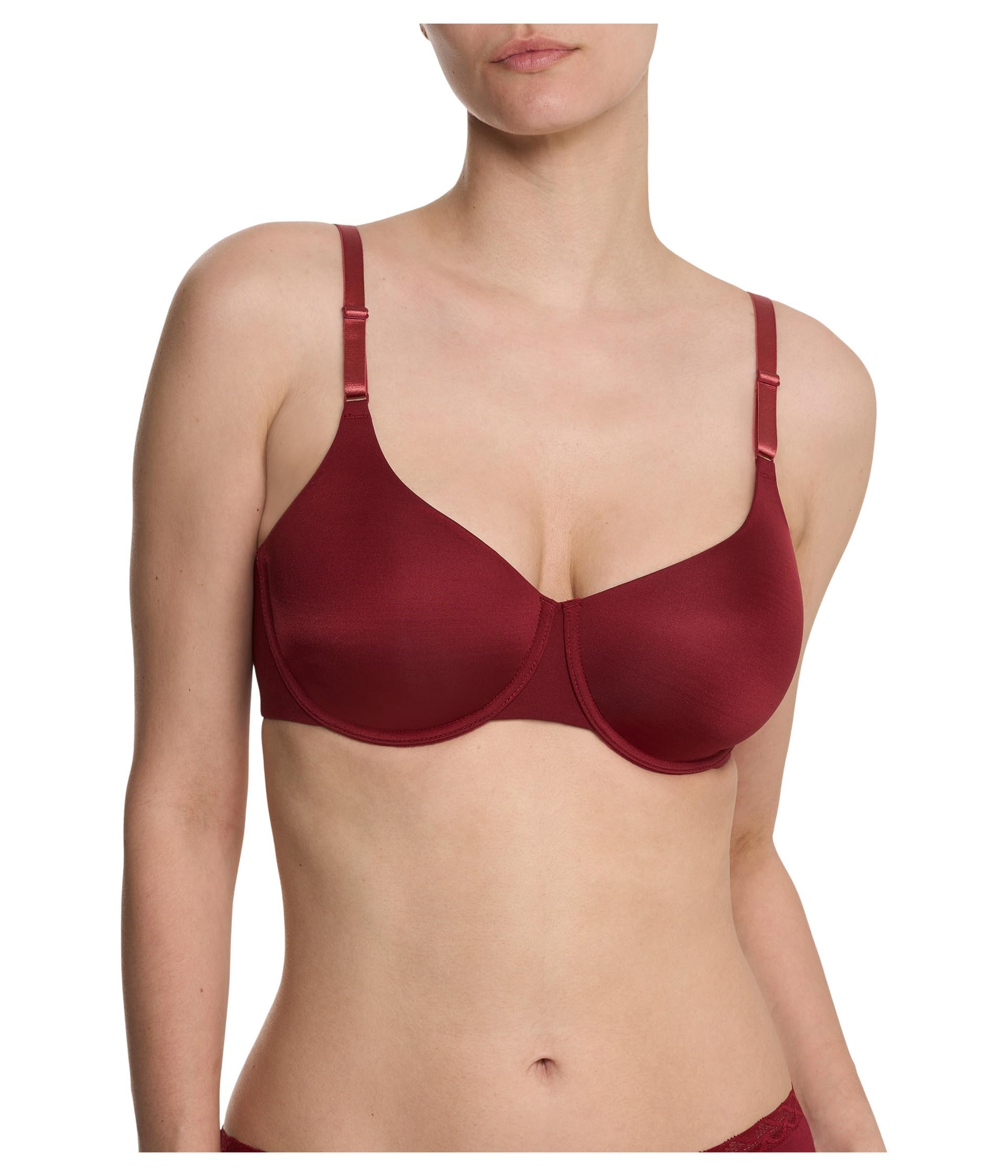 Natori Women’s Liquid Full Fit Contour Underwire 731325, Dark Red, 36C