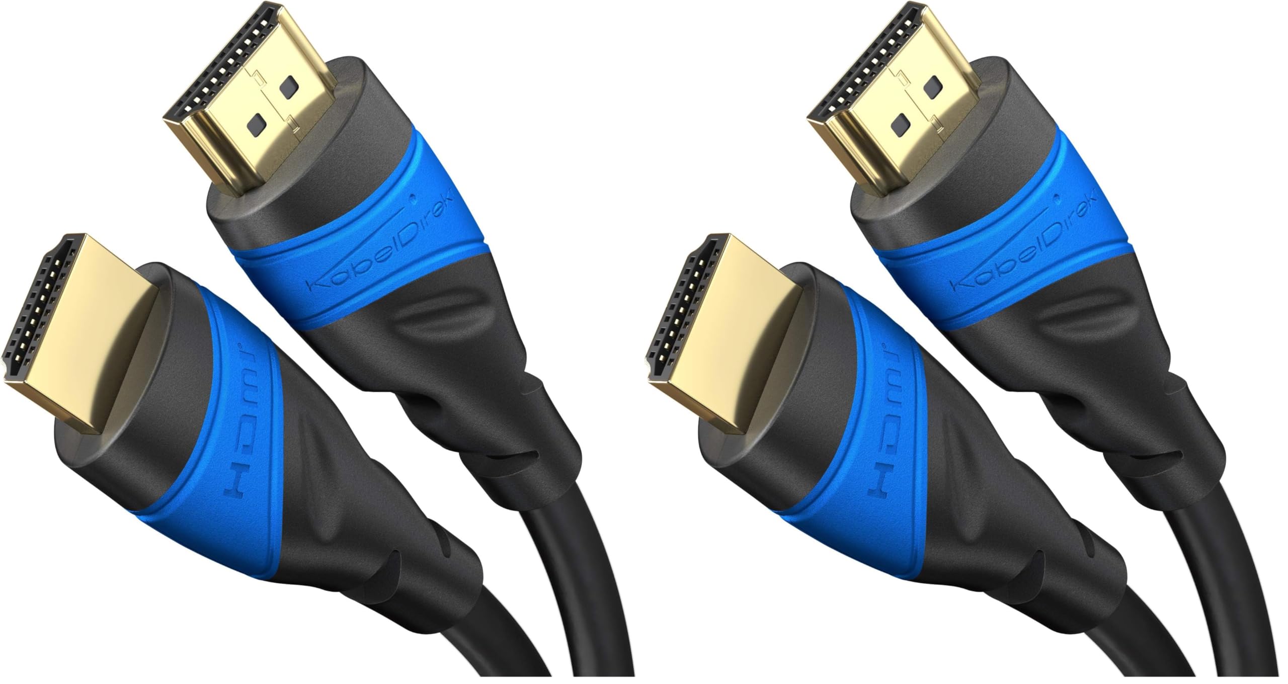 HDMI Cable 8K / 4K – 3m – with A.I.S Shielding – Designed in Germany (supports all HDMI devices like PS5, Xbox, Switch – 8K@60Hz, 4K@120Hz, High Speed HDMI lead with Ethernet, black) – CableDirect