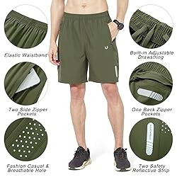 NORTHYARD Men's Athletic Running Shorts Quick Dry