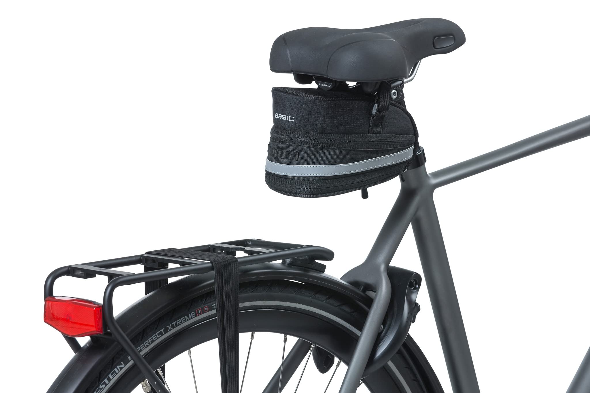 Basil Mada Saddle Bag – Black, 11 x 10 x 9 cm – 1 L – 17024