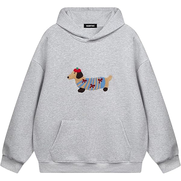 Amazon.com: Aelfric Eden Cartoon Dog Hoodie Couple Hooded