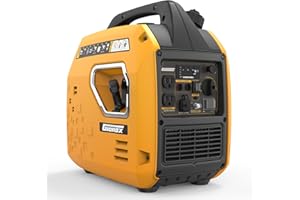 Gidrox 2500W Portable Inverter Generator, Super Quiet Gas Powered, EPA Compliant, RV Ready, CO Sensor, Parallel Capable, Clean Power for Camping or Party