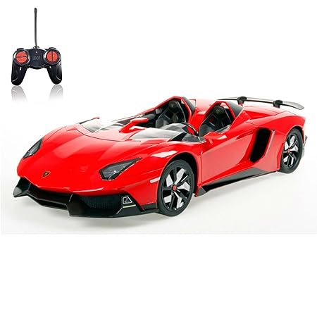 HSP Himoto Lamborghini Aventador J - RC ferngesteuertes Lizenz-Fahrzeug im Original-Design, Modell-Maßstab 1:24, Ready-to-Dri